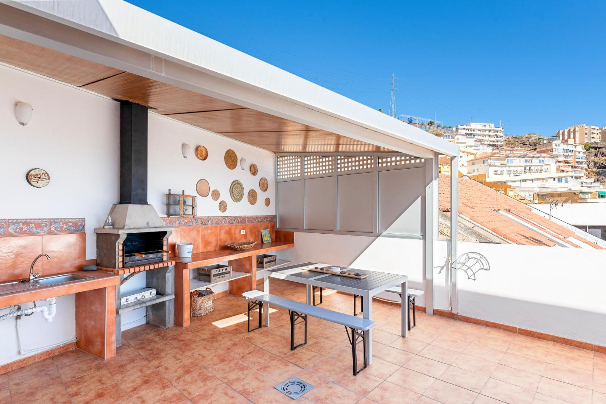 Boutique Apartment With Bbq Terrace And Ocean Views Tabaiba Exteriör bild